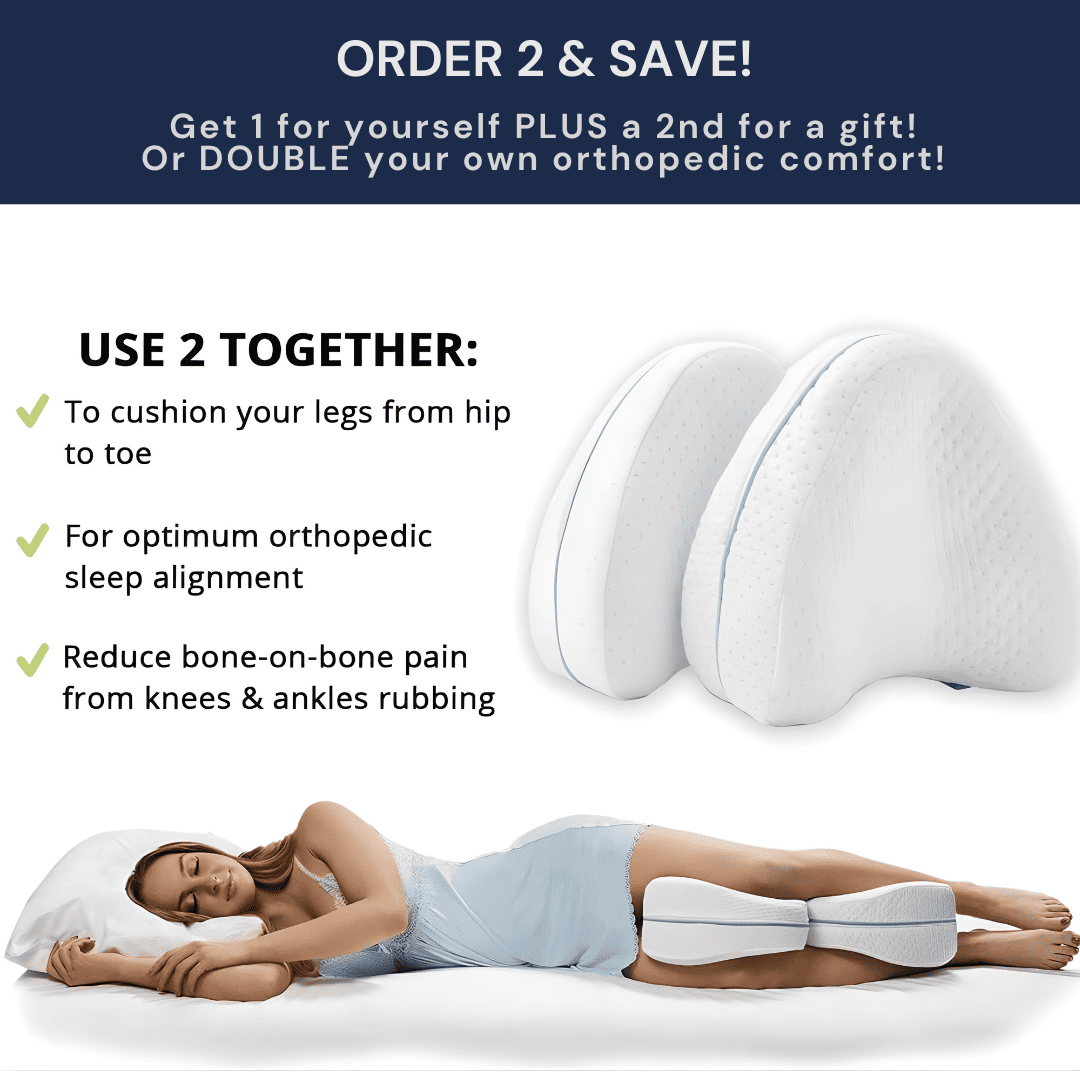 AlignRest™ Hip & Spine Alignment Pillow for Side Sleepers