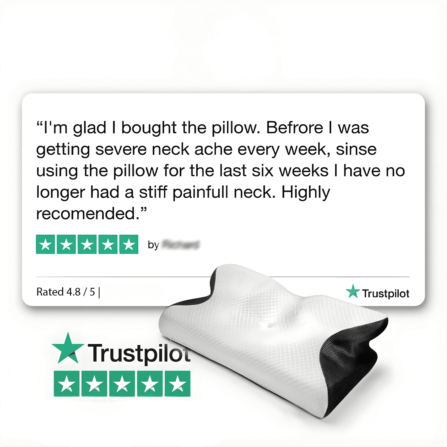 virezaa Neck Relief Orthopedic Pillow